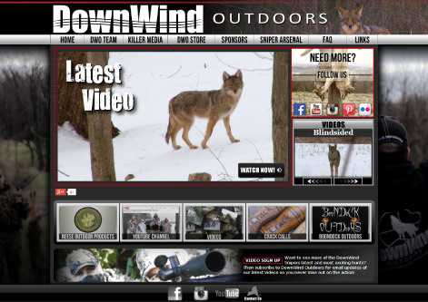 DownWind Outdoors Homepage